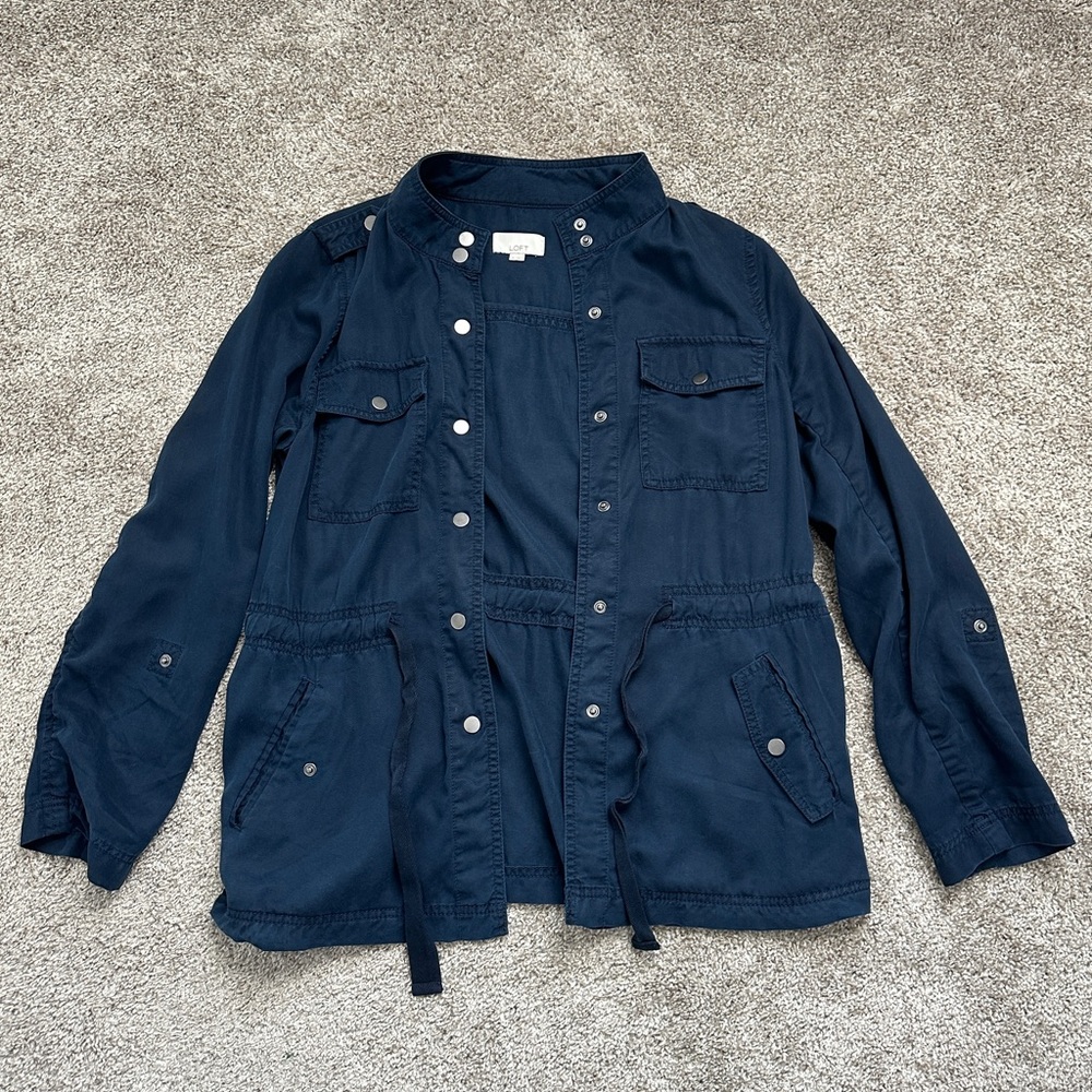 LOFT Navy Jacket - Picture 2 of 12
